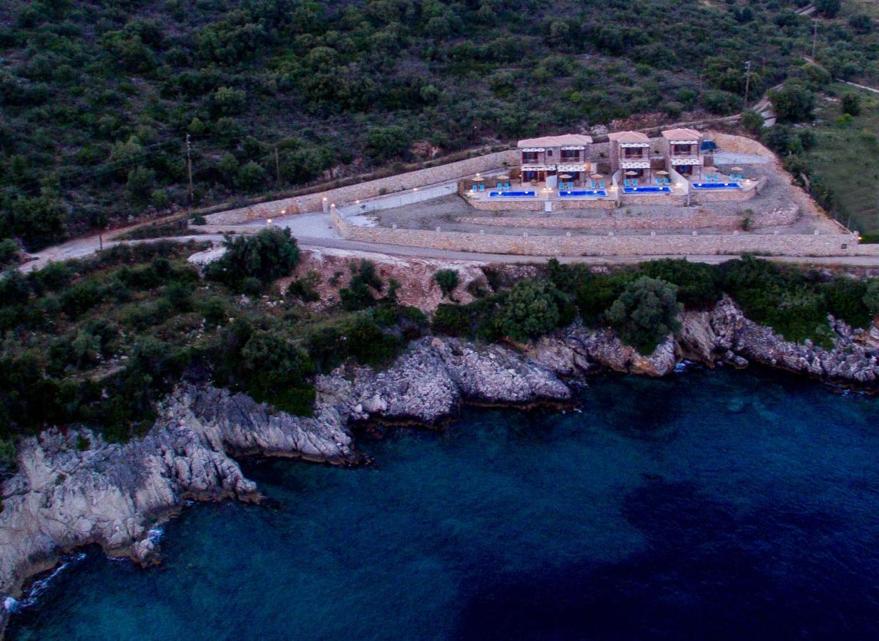 Amousso Beach Villas Marantochori Ngoại thất bức ảnh